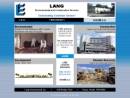 Website Snapshot of Lang Environmental, Inc