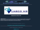 Website Snapshot of LABCO MS, INC.