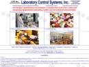 Website Snapshot of Laboratory Control Systems, Inc.