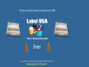 Website Snapshot of Label U. S. A., Inc.