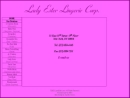 Website Snapshot of Lady Ester Lingerie Corp.