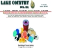 Website Snapshot of Lake Country Mfg., Inc.