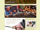Website Snapshot of LakeLady Rods