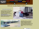 Website Snapshot of Lake Region Trailers