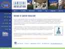 Website Snapshot of Lakeside Insulation
