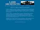 Website Snapshot of Lamb Architects