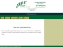 Website Snapshot of Lambert Southwest