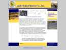 Website Snapshot of LANDERHOLM ELECTRIC INC