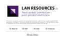 Website Snapshot of LAN RESOURCES, LLC