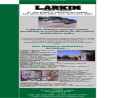 Website Snapshot of Larkin Lumber