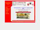 Website Snapshot of LAWSON CONSTRUCTION COMPANY