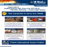 Website Snapshot of LB Steel, LLC/Coburn Steel Products