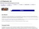 Website Snapshot of LC ENGINEERS, INC