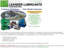 Website Snapshot of Leander Lubricants, Inc.