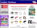 Website Snapshot of Leather Bros., Inc.
