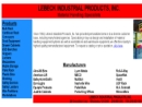 Website Snapshot of LEBECK INDUSTRIAL PRODUCTS