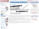 Website Snapshot of Leco Plastics, Inc.