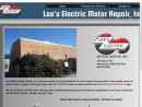 Website Snapshot of LEE'S ELECTRIC MOTOR REPAIR INC