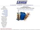 Website Snapshot of Lehigh Fluid Power, Inc.