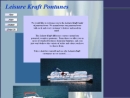 Website Snapshot of Leisure Kraft Pontunes, Inc.