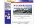 Website Snapshot of Leitner Electric Co.