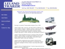 Website Snapshot of Leland Trailer & Equipment Co.