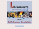 Website Snapshot of Letourneau, Inc.