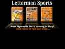 Website Snapshot of Lettermen Sports