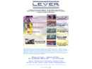 Website Snapshot of Lever Mfg. Corp.