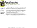 Website Snapshot of Lewis Insurance & Financial Services