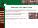LEWIS LABEL PRODUCTS CORPORATION