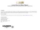 Website Snapshot of Lewis Electric Motor Repair, Inc.