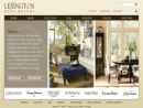 Website Snapshot of Lexington Home Brands