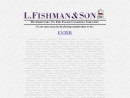 Website Snapshot of FISHMAN & SON, INC., L.
