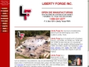 Website Snapshot of Liberty Forge, Inc.