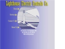 Website Snapshot of Lighthouse Electric Controls