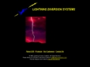 Website Snapshot of LIGHTNING DIVERSION SYSTEMS IN