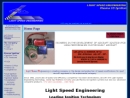 Website Snapshot of Light Speed Engineering