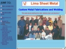 Website Snapshot of Lima Sheet Metal, Fabrication & Welding