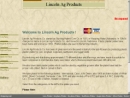 Website Snapshot of Lincoln Agricultural Products Co.