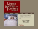 Website Snapshot of Lincoln Mattress & Furniture Co.