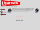 Website Snapshot of LIQUID LEVEL