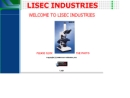 Website Snapshot of Lisec Industries, Inc.