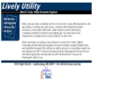 Website Snapshot of Utility Economic Engineer