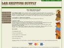 Website Snapshot of L & R Shipping Supply