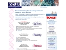 Website Snapshot of LOCUS TECHNOLOGY INC