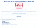 Website Snapshot of Logan Actuator Co.