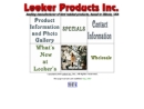 Website Snapshot of Looker Products, Inc.