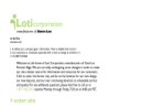 Website Snapshot of Loti Corp.