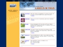 Website Snapshot of Lotus Labels